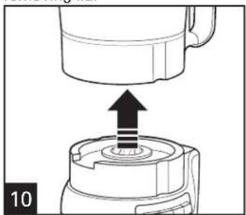 HAMILTON BEACH Stack & Snap 70724 - How to Use Reversible Slicing/Shredding Disc (cont.) - 6