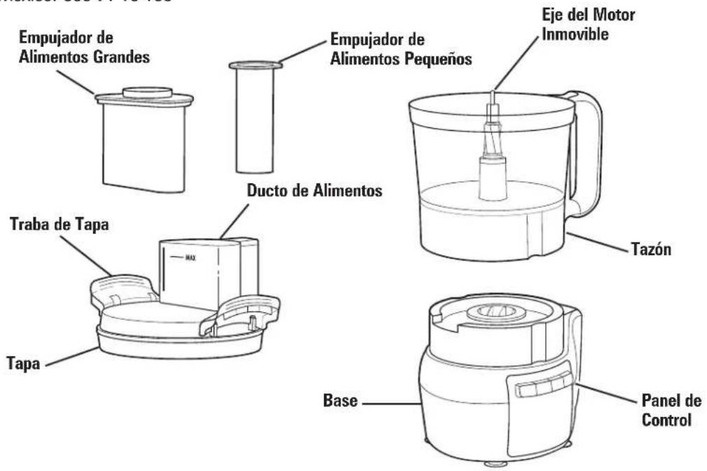 HAMILTON BEACH Stack & Snap 70724 - Piezas y Caracteristicas - 1