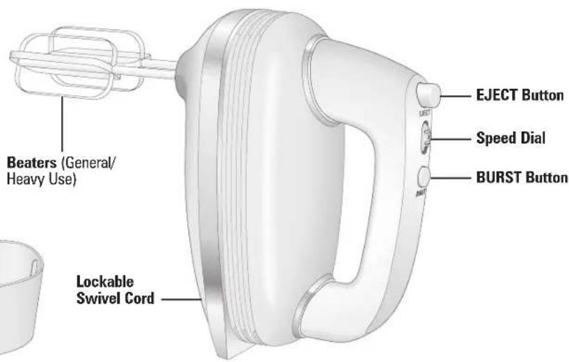 HAMILTON BEACH 62601 - Parts and Features - 2