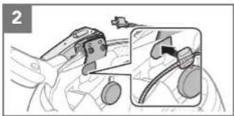 Sena 10C EVO - Utilisation du microphone sur tige amovible - 2