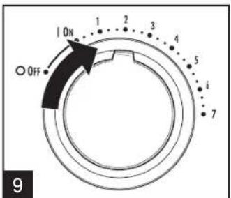 1 ON OFF 9