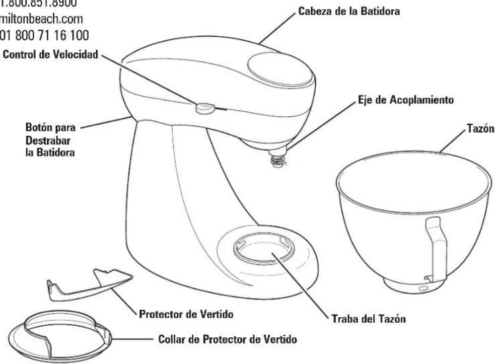 HAMILTON BEACH 63232 - Partes y Características - 1
