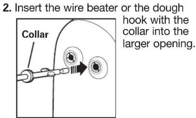 HAMILTON BEACH 64651 - Twisted Wire Beaters and Dough Hooks - 1