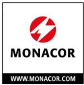 Monacor DADC144DT - Signal Converter for Dante Audio Networks - 1
