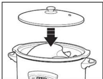 HAMILTON BEACH Set & Forget 33768 - WARNING Food Safety Hazard. - 2