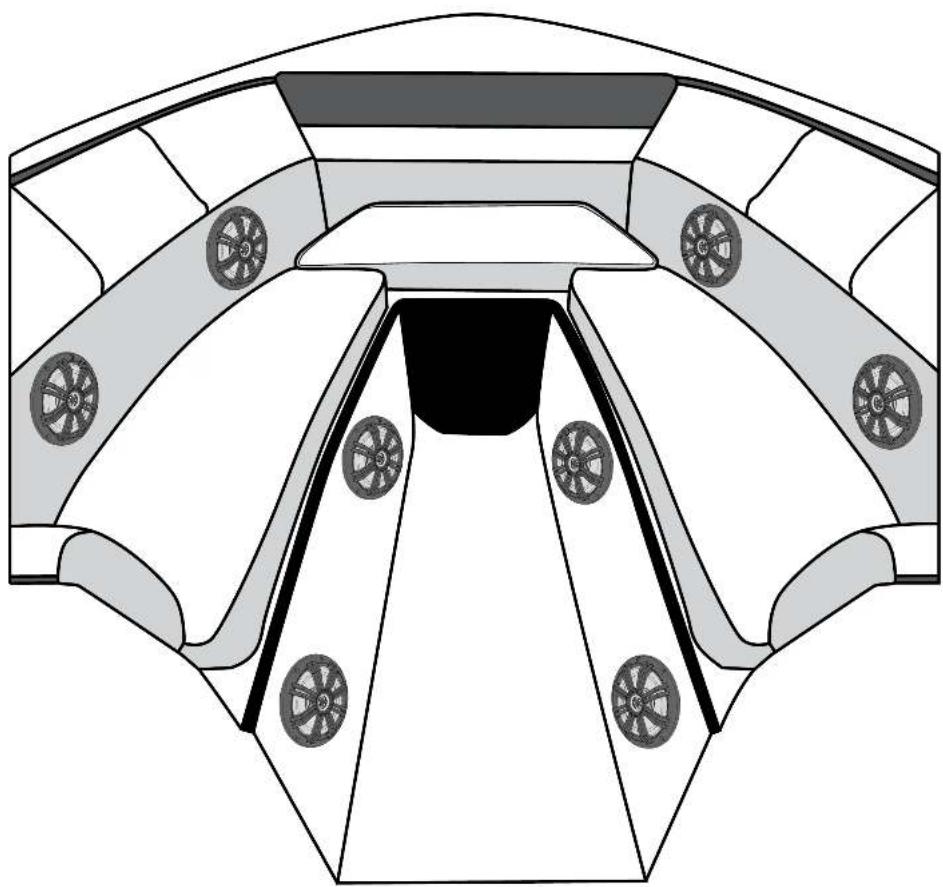 KICKER 49KM604W - Secure speaker to desired location. Possible locations for KM Coaxial Speaker Mounting - 2