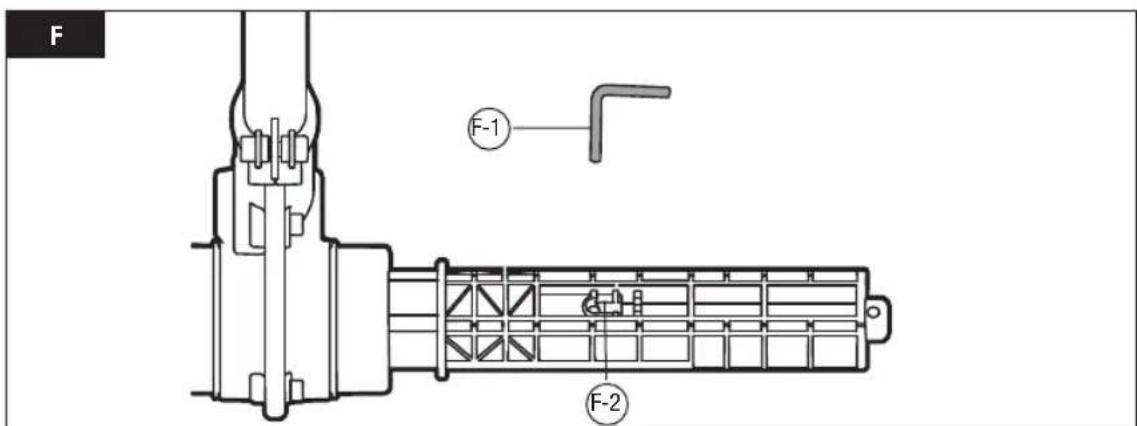 EGO BBA2100 - BRISTLE BRUSH ATTACHMENT - 4