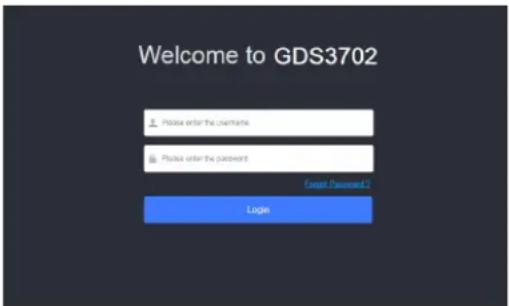 GRANDSTREAM GDS3702 - NПримечание: - 2