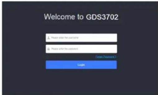 GRANDSTREAM GDS3702 - Remarque: - 2