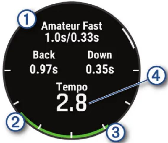 GARMIN D2 Mach 1 - Le tempo de swing idéal - 1