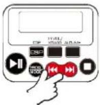 Soundmaster CD9250 - Selectionner une piste pendant la lecture - 1
