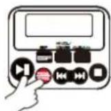 Soundmaster CD9250 - PREHRÁVÁNÍ STOP V REŽIMU OPAKOVANÉHO NEBO NAHODnéHO PORADI NEBO PREHRÁVÁNÍ ZACÁTKÜ STOP - 1