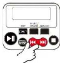 Soundmaster CD9250 - Vyhladávanie Časti počas prehrávania - 1