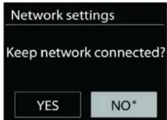 Soundmaster IR3500 - - Mantenere la connessione di rete network - 1