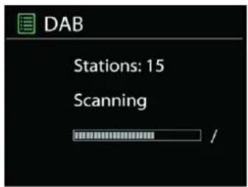 Soundmaster IR3500 - - Scannen maar stations - 1