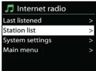 Soundmaster IR3500 - - Last listened - 1