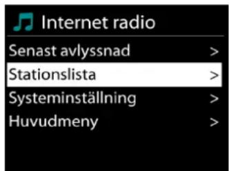 Soundmaster IR3300 - - Senast lyssnat - 1