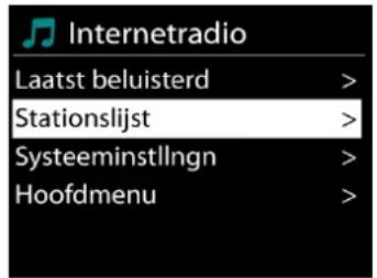 Soundmaster IR3300 - - Zenderlijst - 1