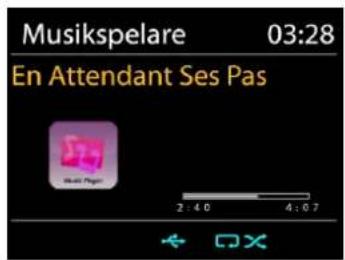 Soundmaster IR3300 - - USB uppspelning - 1