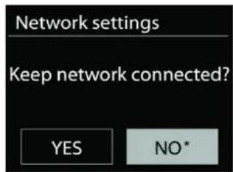 Soundmaster IR3300 - - Keep network connected - 1
