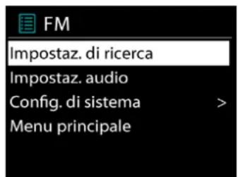 Soundmaster IR3300 - - Impostazioni - 1