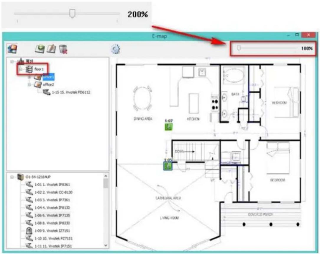 QNAP VS2112 Pro+ - Ajouter un composant de carte ou une E-map - 4