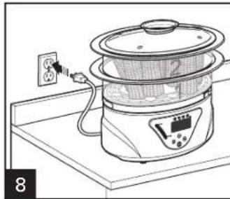 HAMILTON BEACH 37530A - Cuisson à la vapeur (suite) - 1