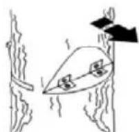 POULAN Pro PR150N21RH3 - USING THE NOTCH METHOD - 11