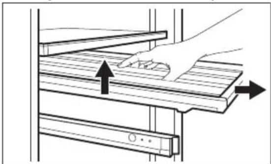 ELECTROLUX EWUS040B8B - Ta bort hyllor - 1