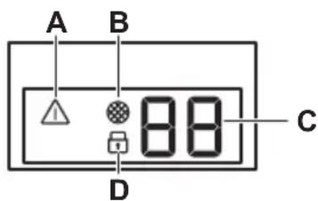 ELECTROLUX EWUS040B8B - Ekran - 1
