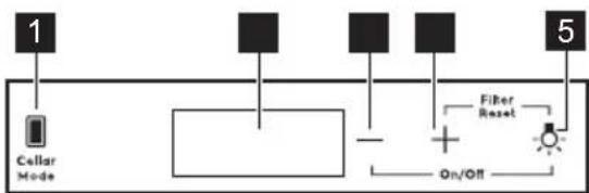 ELECTROLUX EWUS040B8B - Ovladaci panel - 1