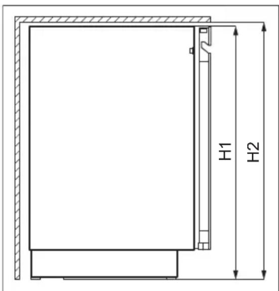 ELECTROLUX EWUS040B8B - Dimensijas - 1
