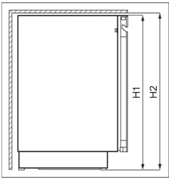 ELECTROLUX EWUS040B8B - Abmessungen - 1