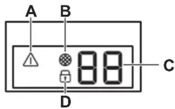 ELECTROLUX EWUS040B8B - Ekraan - 1