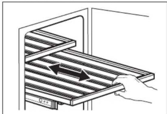 ELECTROLUX EWUS040B8B - Hyllyjen asentaminen - 3