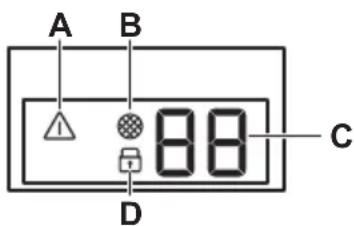 ELECTROLUX EWUS040B8B - Anzeige - 1