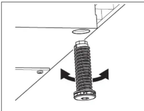 ELECTROLUX EWUS040B8B - Ausrichten - 1