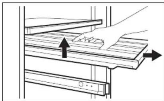ELECTROLUX EWUS040B8B - Riiulite eemaldamine - 1