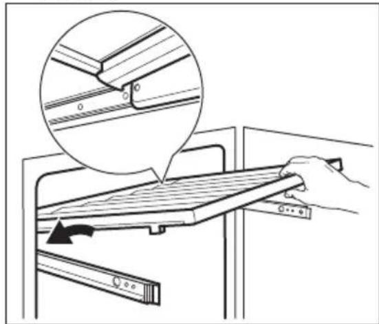 ELECTROLUX EWUS040B8B - Hyllyjen asentaminen - 1