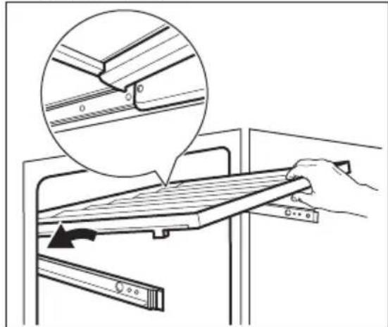 ELECTROLUX EWUS040B8B - Montering af hylder - 1