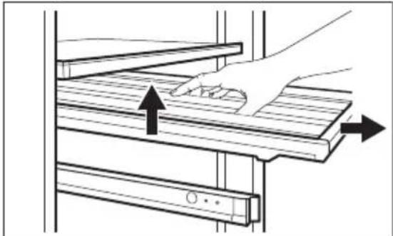 ELECTROLUX EWUS040B8B - Fjerne hyller - 1