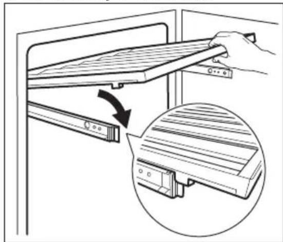 ELECTROLUX EWUS040B8B - Hyllyjen asentaminen - 2