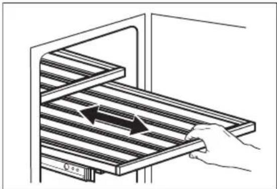 ELECTROLUX EWUS040B8B - Polcok beszerelése - 3