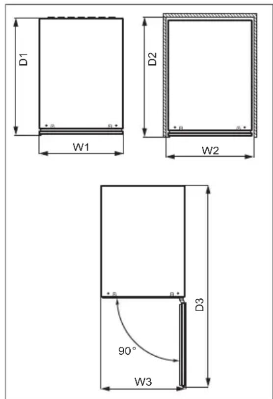 ELECTROLUX EWUS018B7B - Dimensioni - 2
