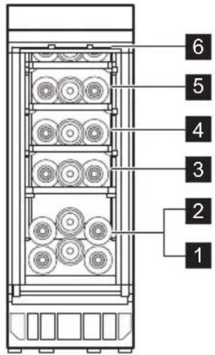 ELECTROLUX EWUS018B7B - Brīdinājums, ka durvis atvērtas - 3