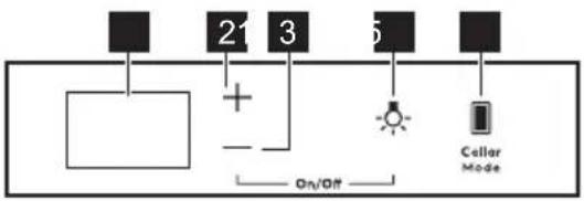 ELECTROLUX EWUS018B7B - Vadības panelis - 1
