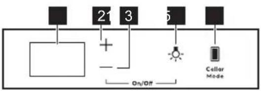 ELECTROLUX EWUS018B7B - Ovládací panel - 1