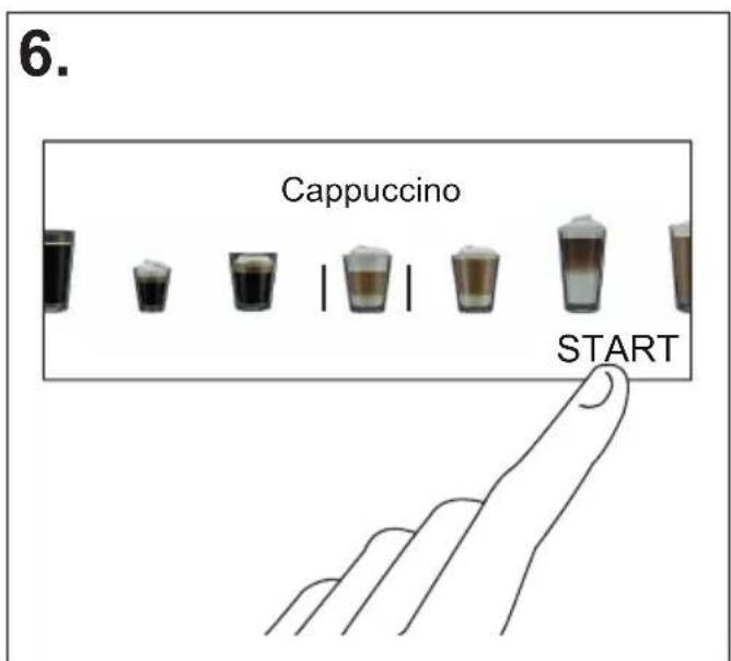 6. Cappuccino START