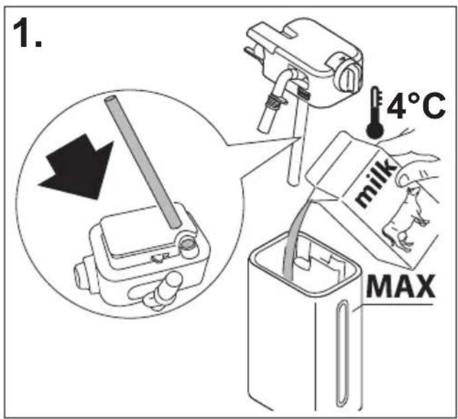 1. 4°C milk MAX