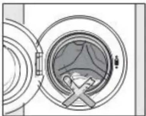 SCHNEIDER SCLLF7120 - Insertion des vêtements dans le lave-linge - 1